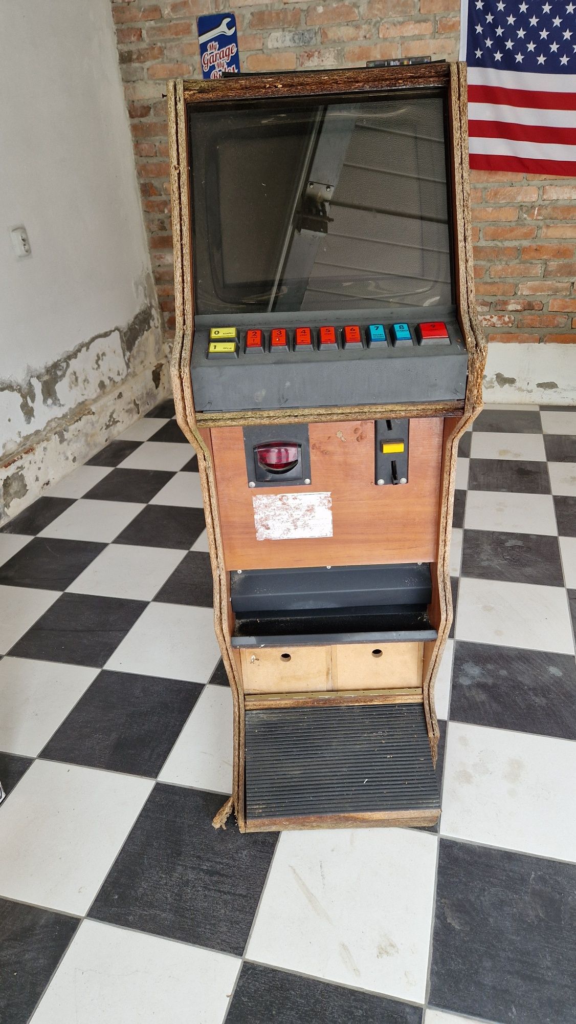Retro poker,automat,arcade
