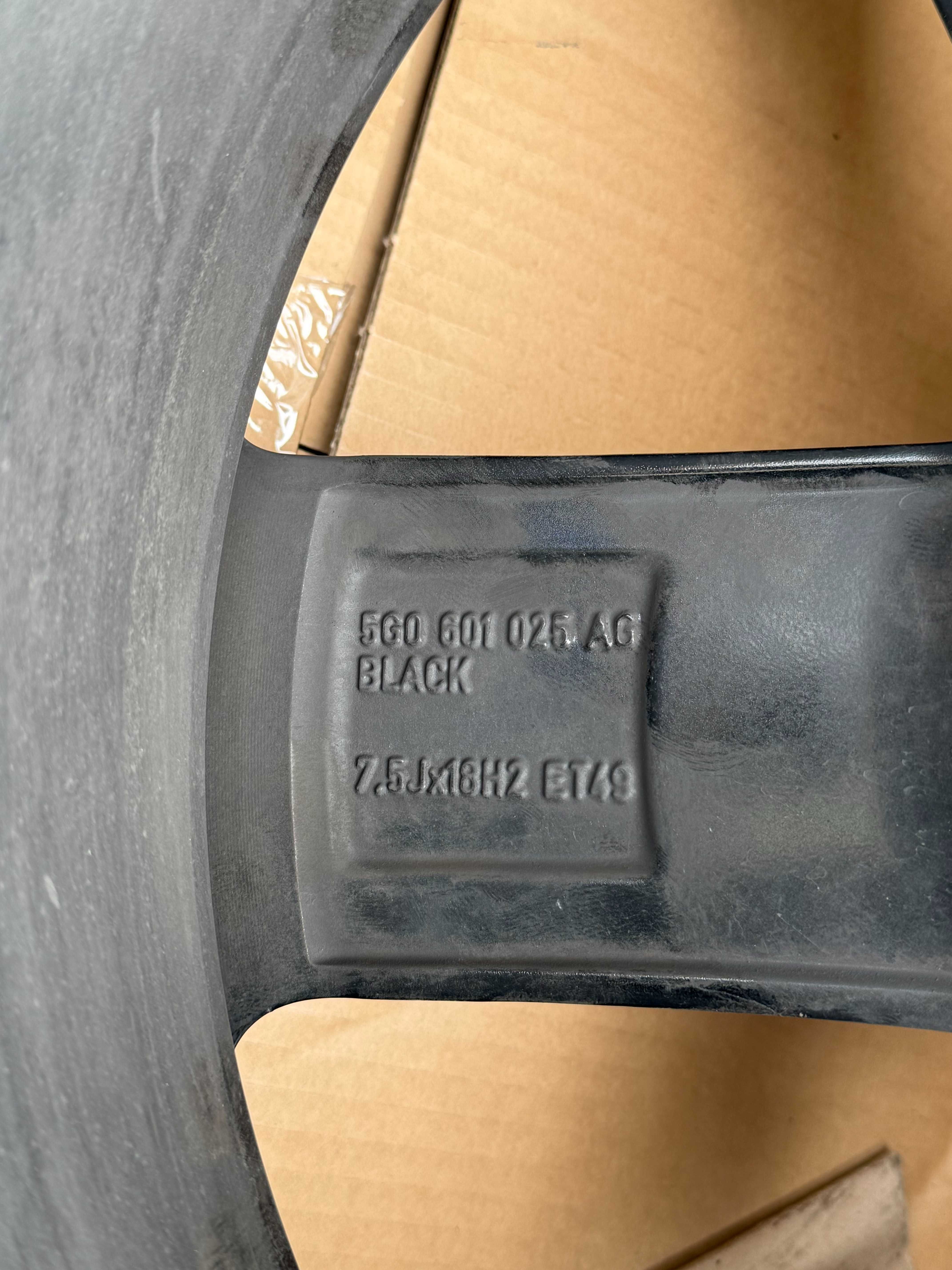 Felgi Aluminiowe 4 szt OEM VW GOLF VII 7 R-LINE 7.5J 18" 5X112 ET49