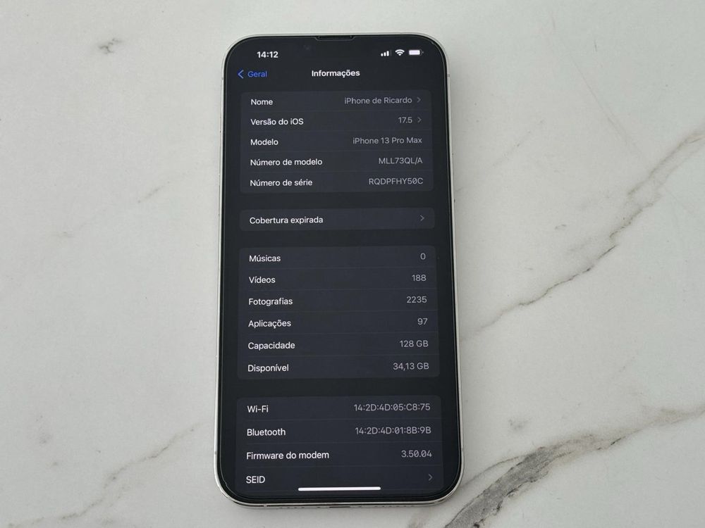 Iphone 13 pro max 128 gb