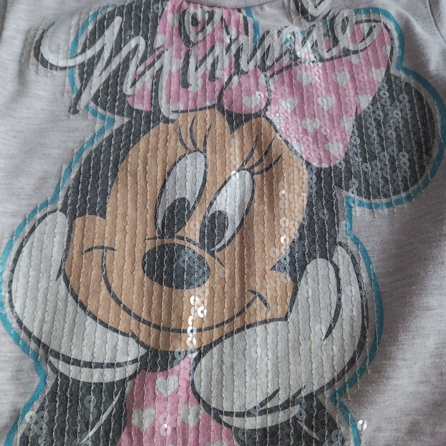 Sukienki dziewczęce, myszka Minnie, rozmiar 98-104 Zestaw