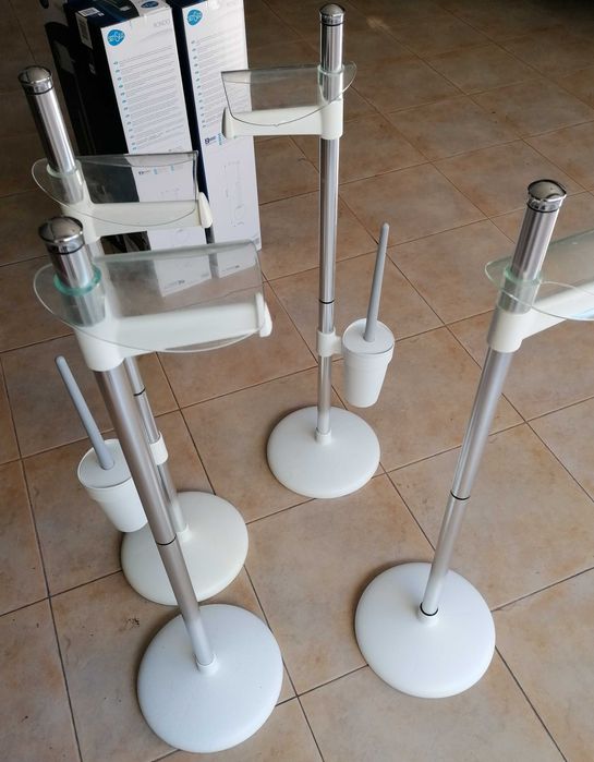 Suportes de piaçaba e papel higiénico, lote por 10€