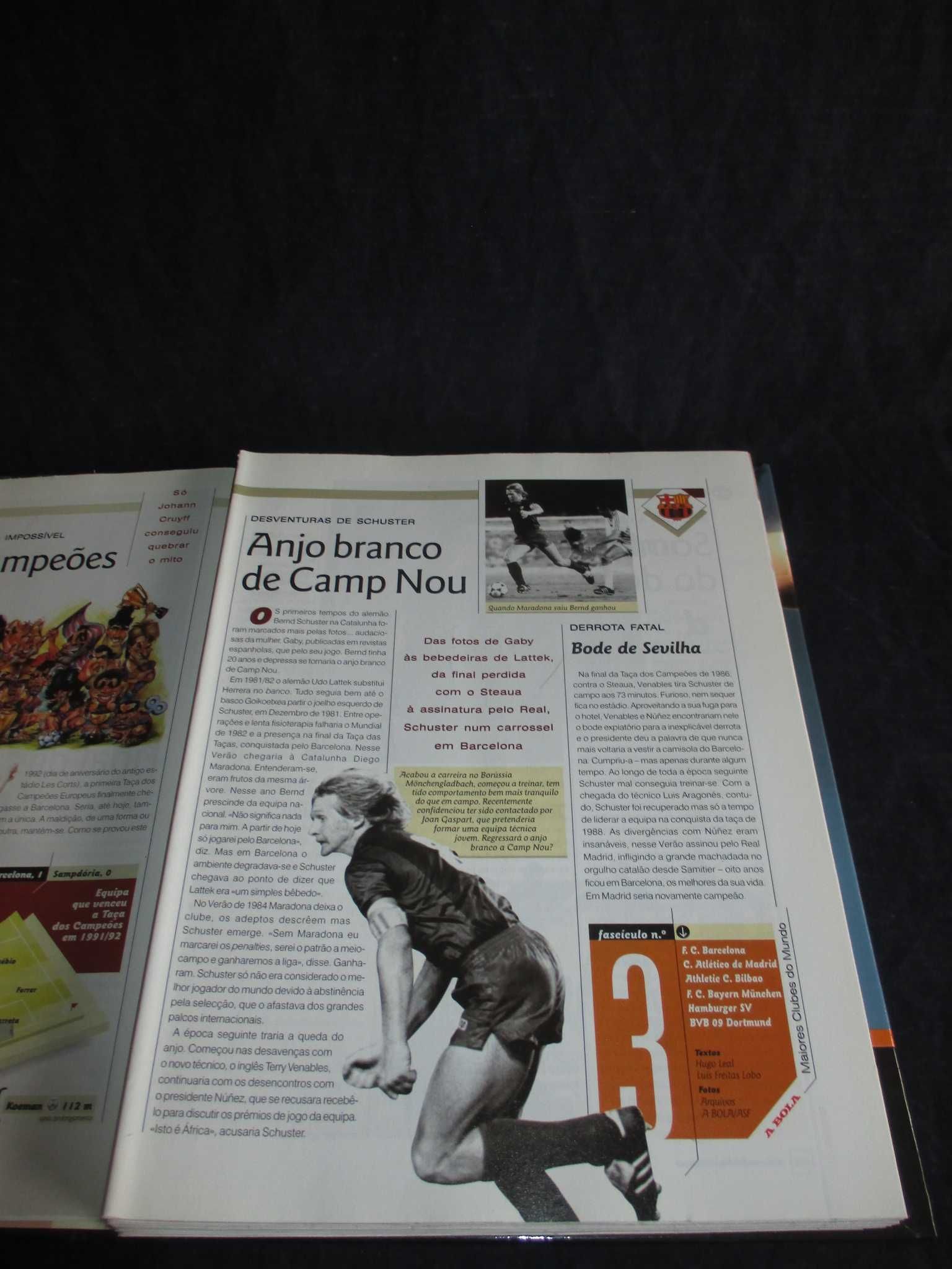 Livro Maiores Clubes do Mundo A Bola Completo