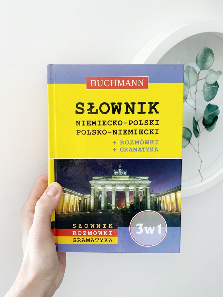 Słownik niemiecko polski i polsko niemiecki, wydawnictwo Buchmann