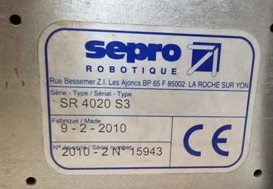 Robot przemysłowy kartezjański SEPRO