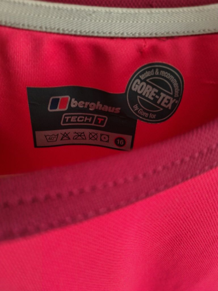Nowa damska koszulka Berghaus Tech T Gore -Tex XXL