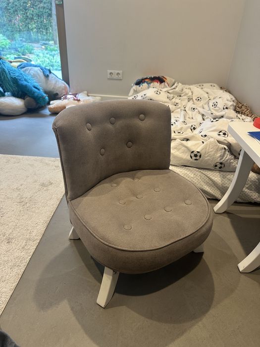 Fotel dziecięcy Somebunny szary