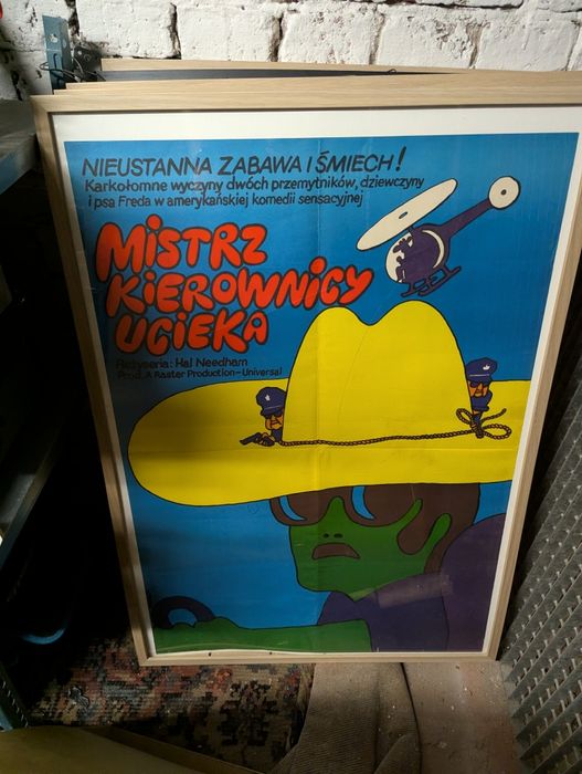 Plakat. Mistrz kierownicy. Zbikowski. 1979.