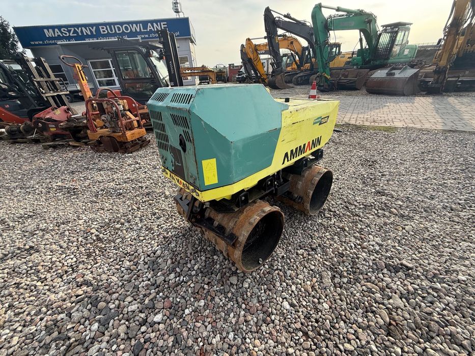 Rammax 1585  Walec okołkowany Ammann Rammax 1585,kołek ,pilot,walec do wykopu
