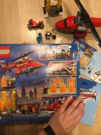 Лего city 60281 Пожарный вертолет