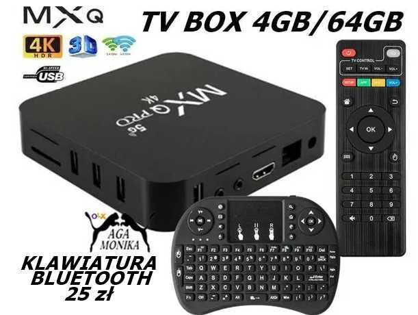 TV BOX 4GB / 64GB 4K 3D  Android 10 Smart WiFi HDMI Netflix Kodi YouTu