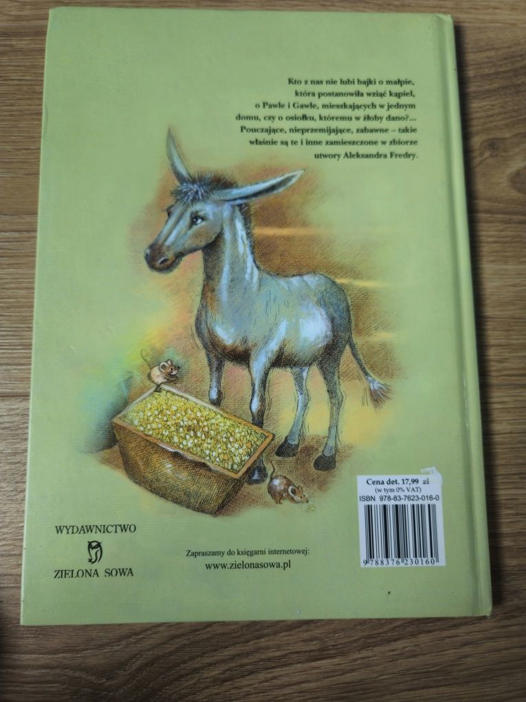 Książka Bajki Fredro