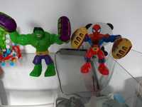 Figurki Spiderman i Hulk duże gadające