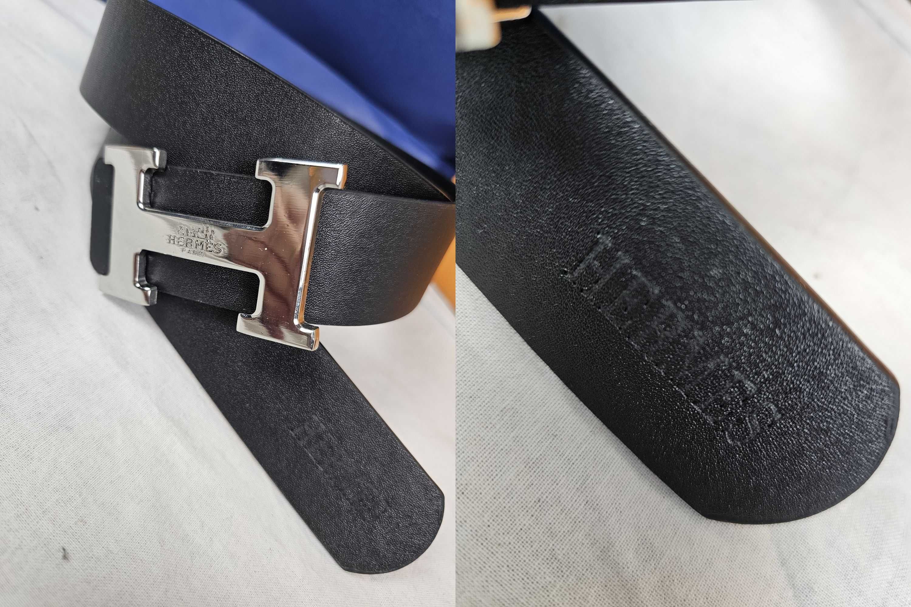 Pasek Celine Ysl Hermes paski logowane
