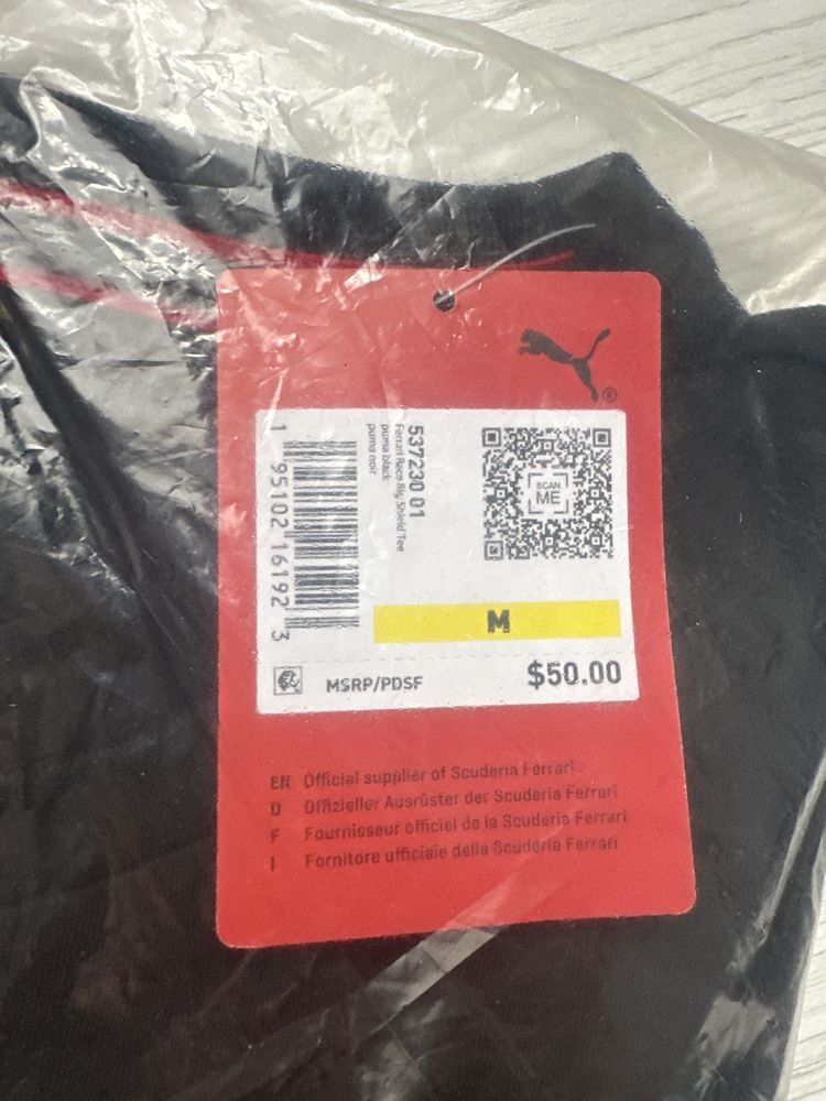 Футболка Puma Ferrari р.М оригинал арт.5372230 01