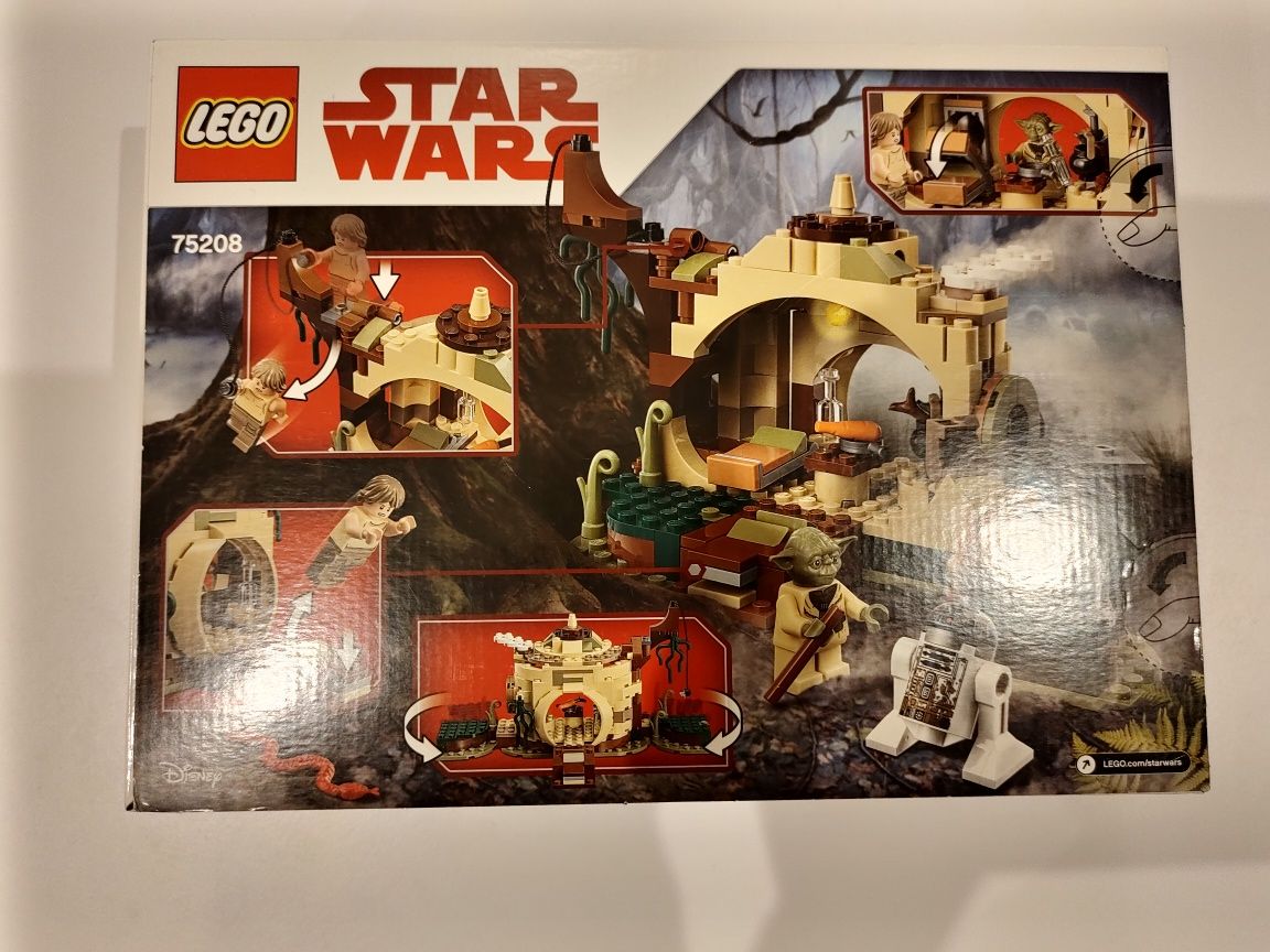 LEGO 75208 Star Wars - Chatka Yody. NOWE !!!