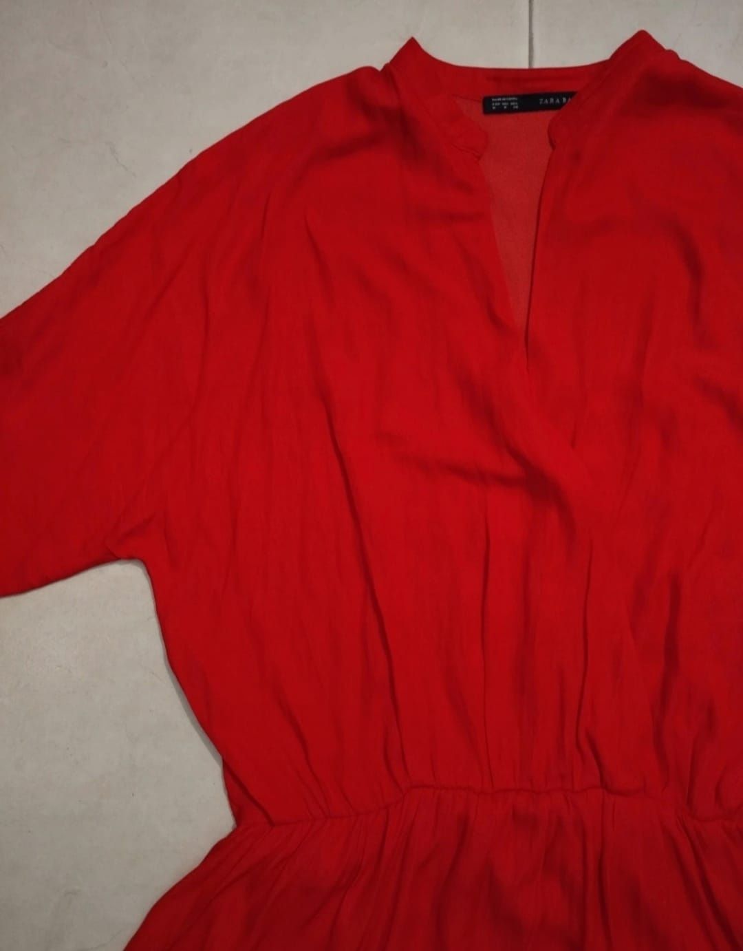 Vestido Vermelho Zara