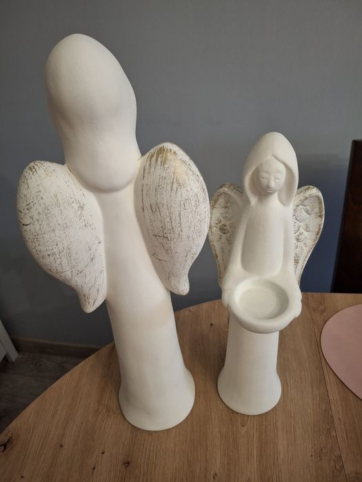 Anioły duże 2 sztuki stan idealny