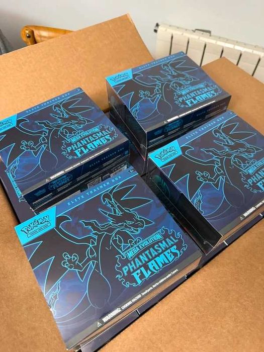 Pokémon TCG Phantasmal Flames Elite trainer Box Ingles