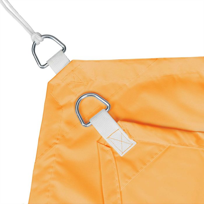 Żagiel słoneczny prostokątny żółty 2x4m Relaxdays