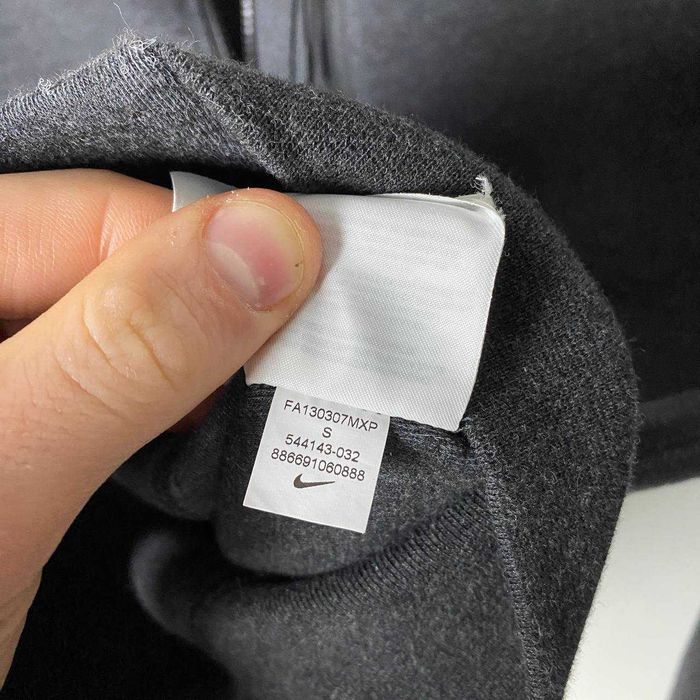 Зип худи кофта на змейке Nike Tech Fleece S-M размер