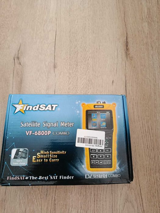 Medidor de sinal de satélite FINDSAT VF-6800P