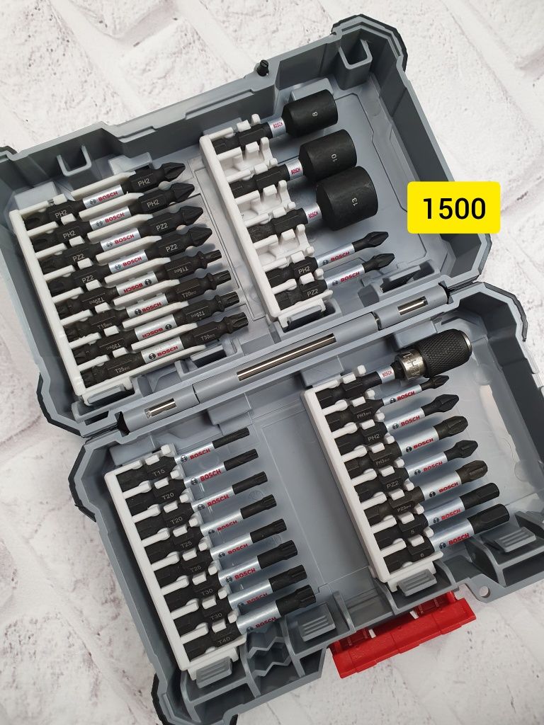 Набор ударных бит Bosch IMPACT CONTROL. Біти Bosch ударні.