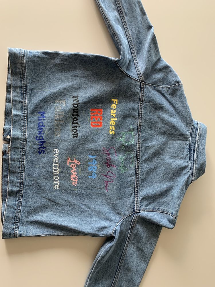 Taylor Swift Era’s tour handmade Denim Jacket