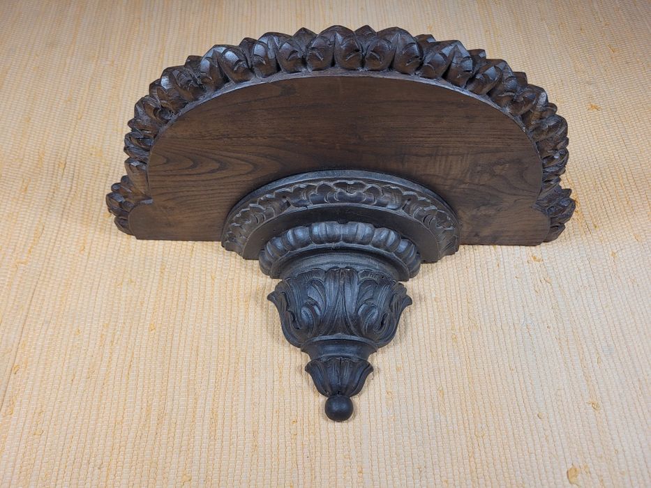 Peanha / Mísula em madeira 45 x 23,5 x 19,5