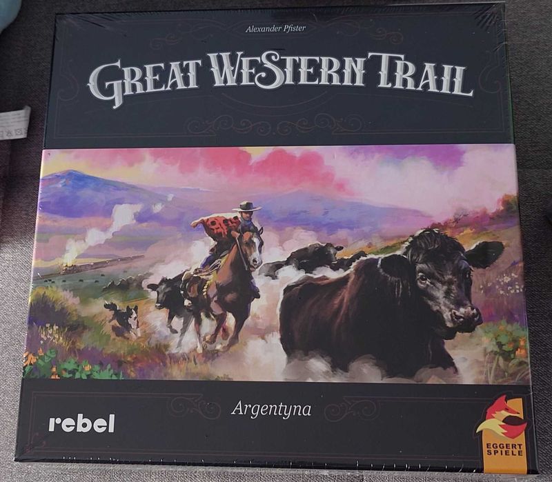 Great Western Trail: Argentyna gra planszowa nowa - folia