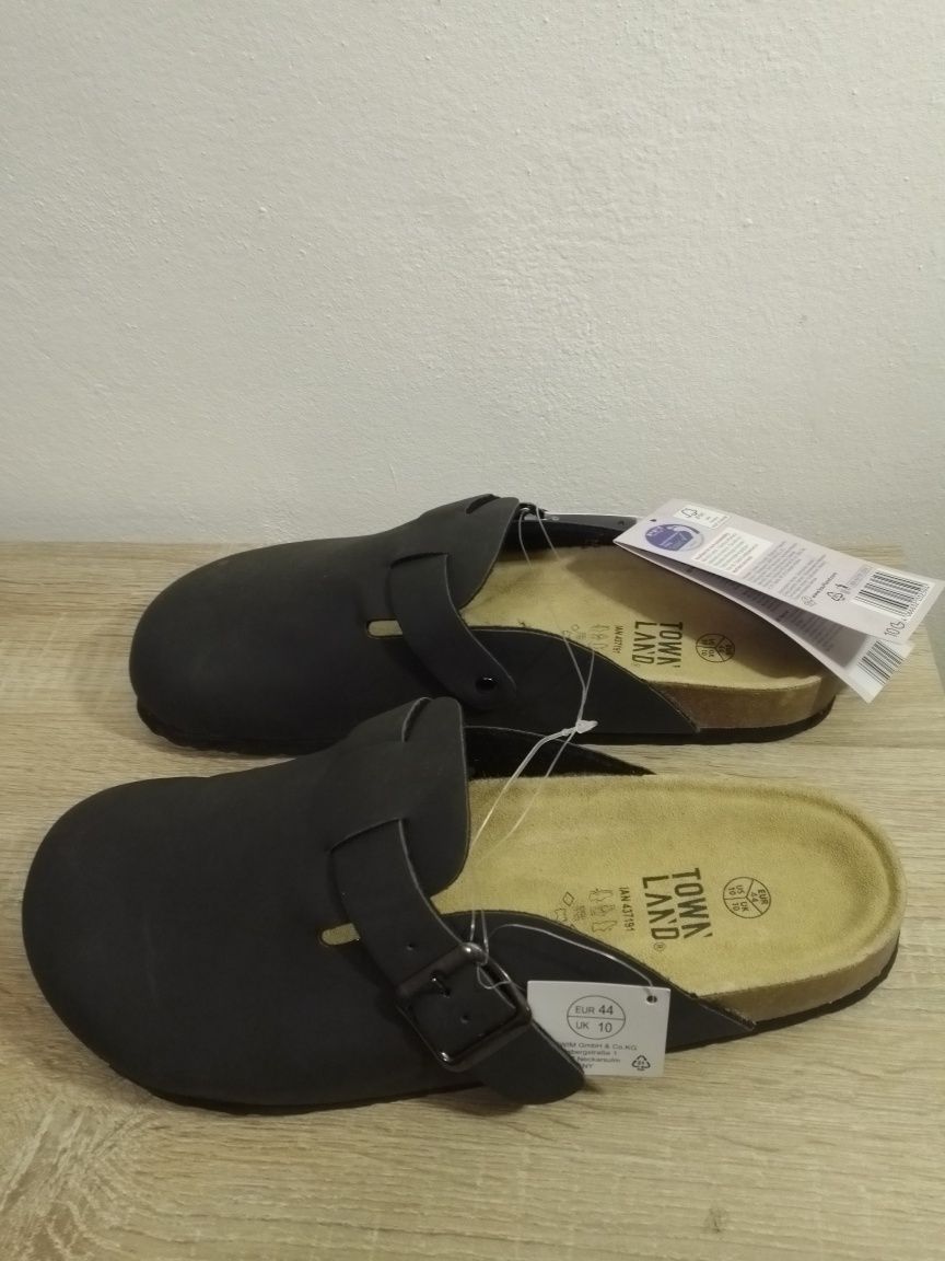 Шлепанцы ортопед стелька кожа 43 тапки из Германии по типу Birkenstock