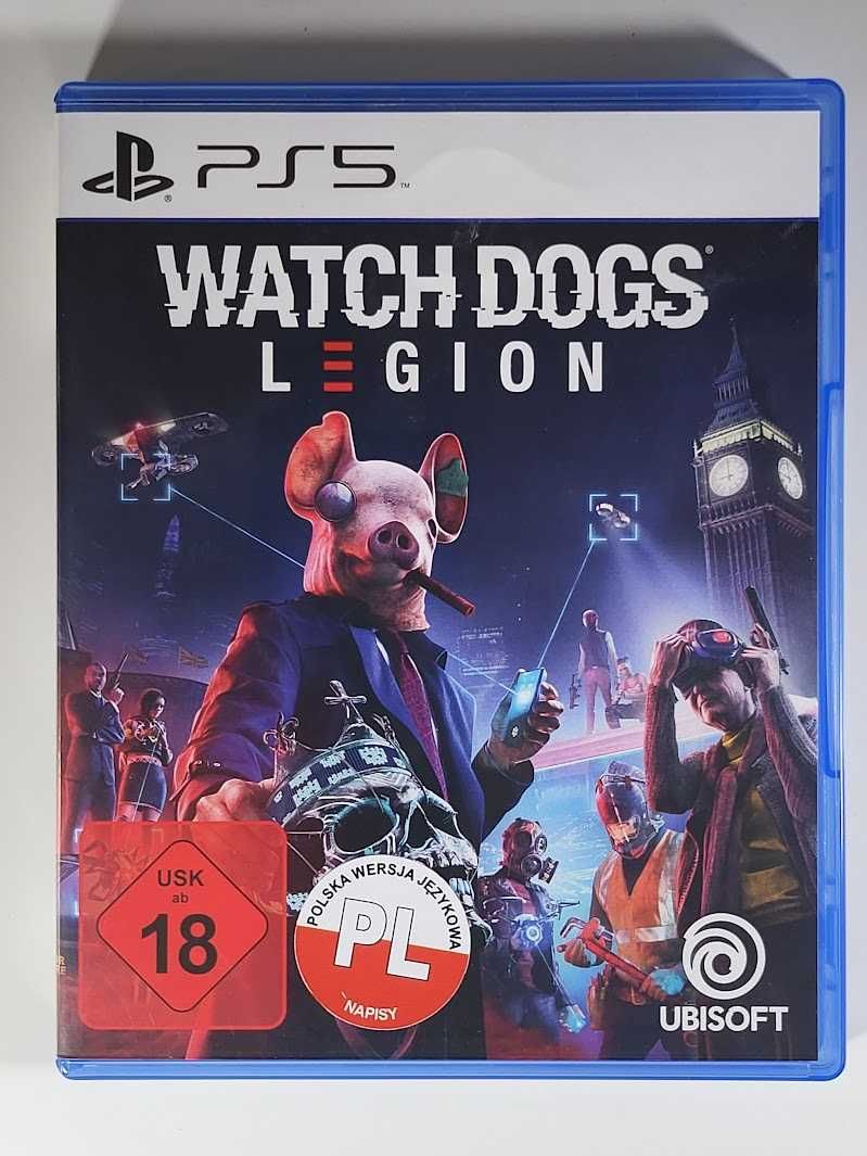 Watch Dogs Legion / Gra PS5 / Napisy PL / Sklep Perfect Blue / Mokotów