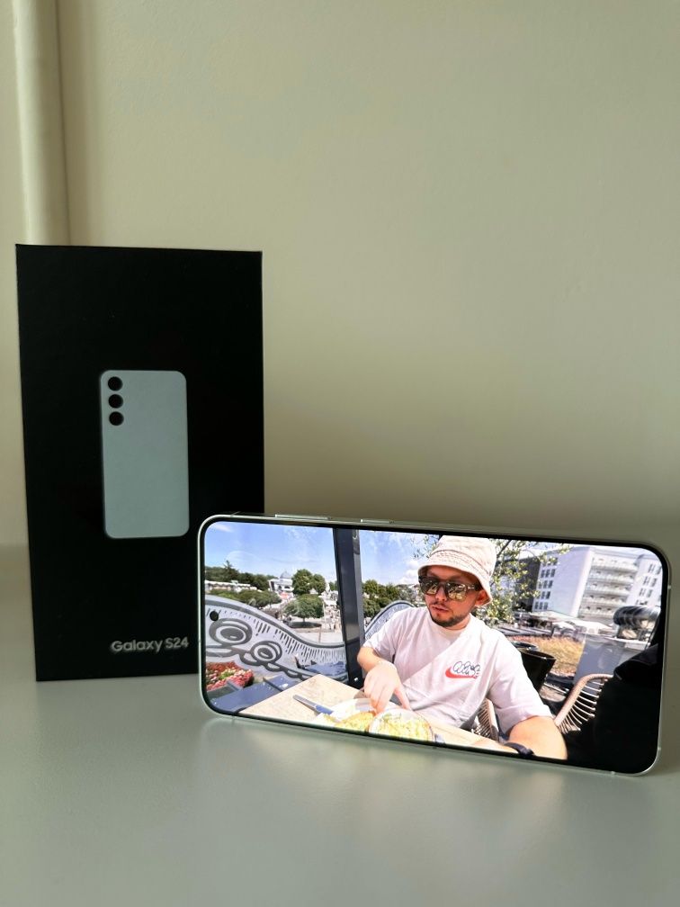 Samsung S24, Stan idealny,  Gwarancja + Gratis (Case, Folia Ochronna)