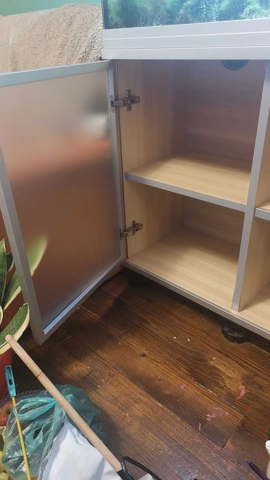 Акваріум 200 л з тумбочкою і обладнанням б/у