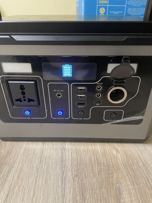 Портативная зарядная станция емкость 500w