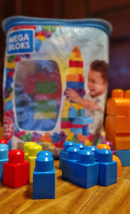 Klocki Mega Bloks 80 sztuk Fisher Price