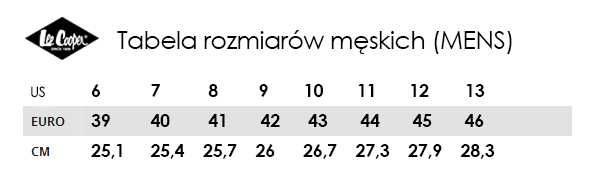 Sandały Męskie Sportowe Lee Cooper czarne (-0960) - 45 WYSYŁKA 24H