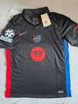 Koszulka wyjazdowa Nike Lewandowski Barcelona 2425 czarna Roz.S-3XL