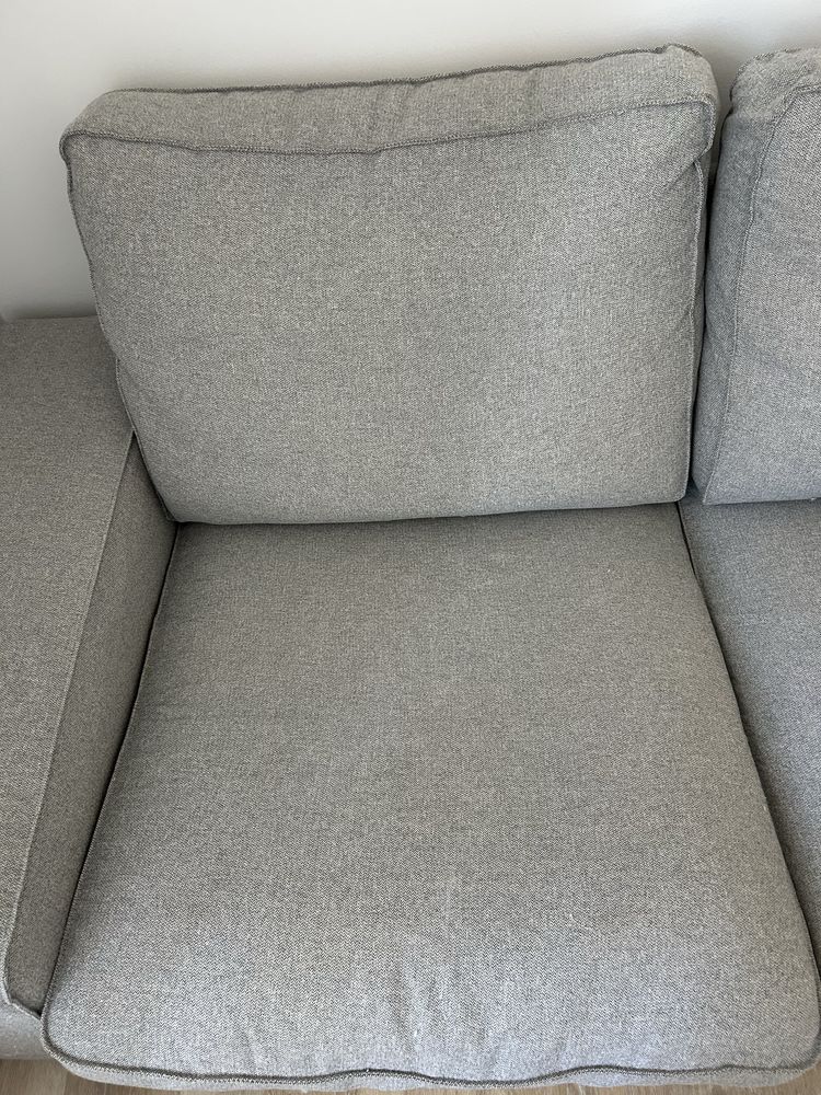 Sofa 2 lugares ikea cinzento