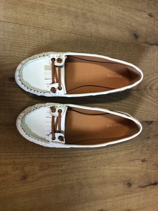 Mocassim Femininos Brancos Parfois