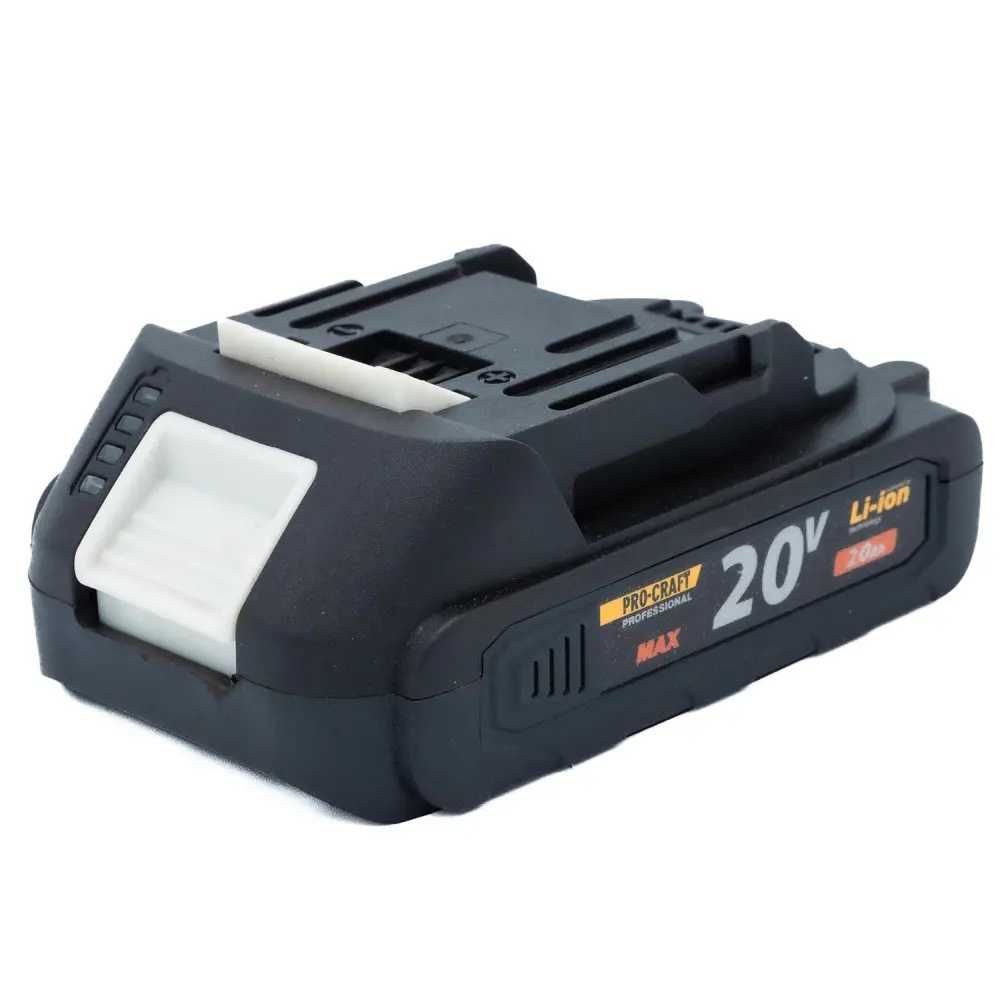 Акумуляторна батарея PRO-CRAFT UNIVERSAL 20V 2.0Ah для інструменту