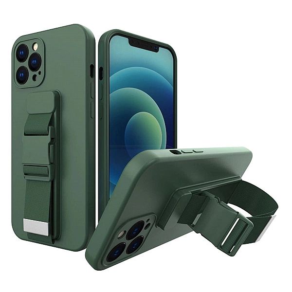 Rope case żelowe etui ze smyczą łańcuszkiem torebka smycz Samsung Gala