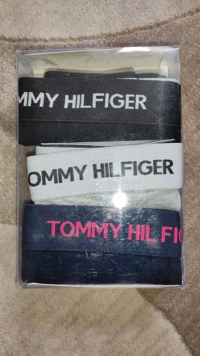 Труси боксери 3 шт.Tommy Hilfiger оригінал р.XL