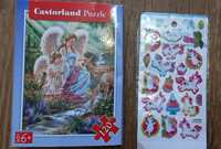 Пазли та наклейки з єдинорогом одним лотом