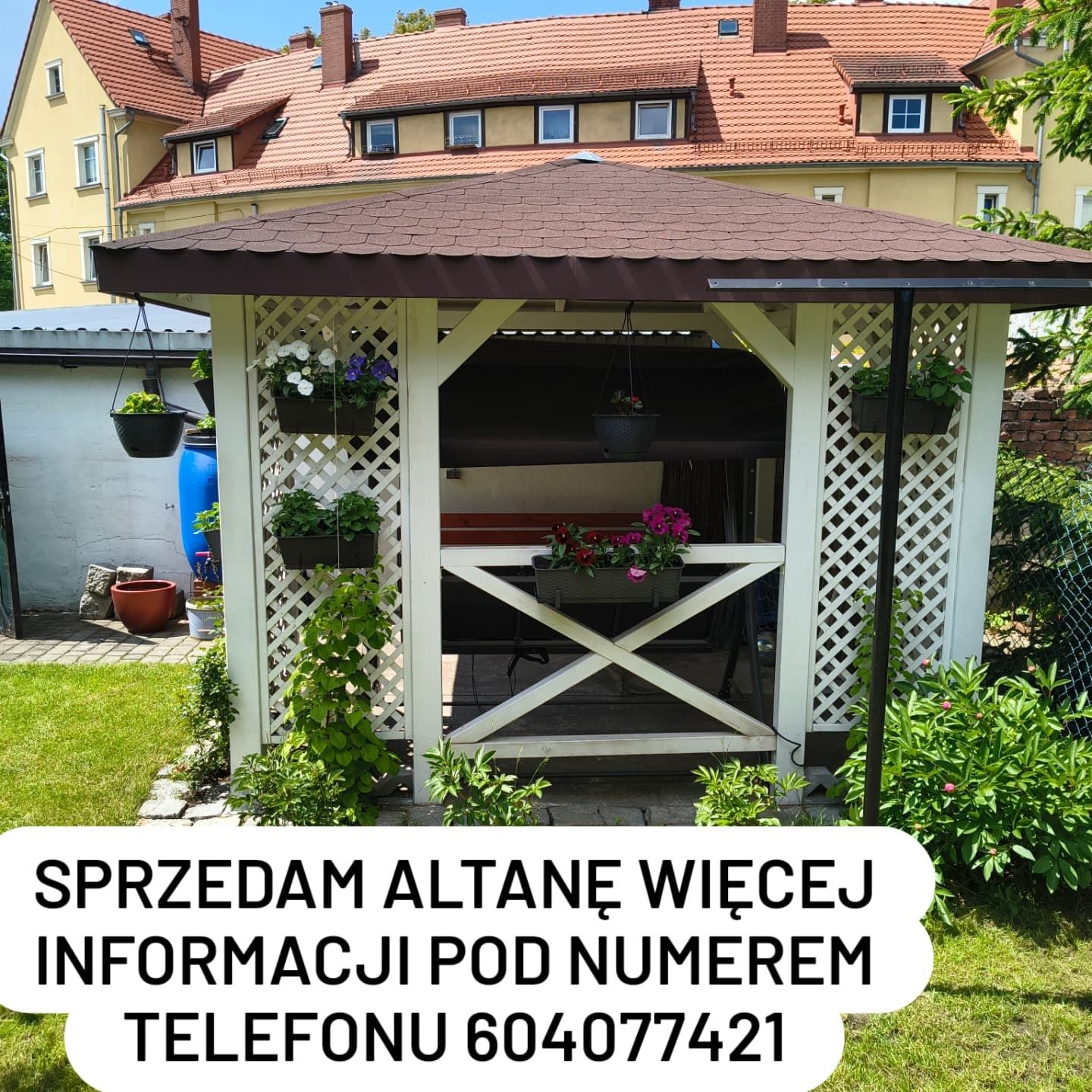 Piękna Altana ogrodowa