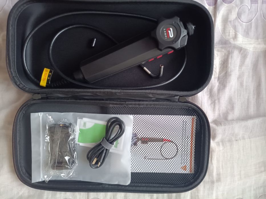 Розумний ендоскоп подарунок чоловіку дві камери поворотна вайфай супер