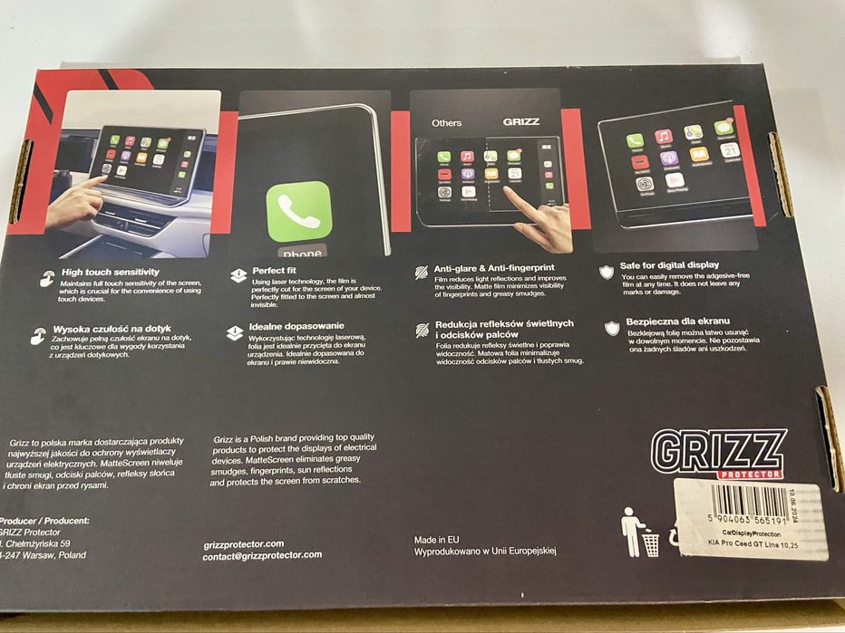 NOWA Folia ochronna matowa GRIZZ. Kia Proceed/Ceed/Xceed
