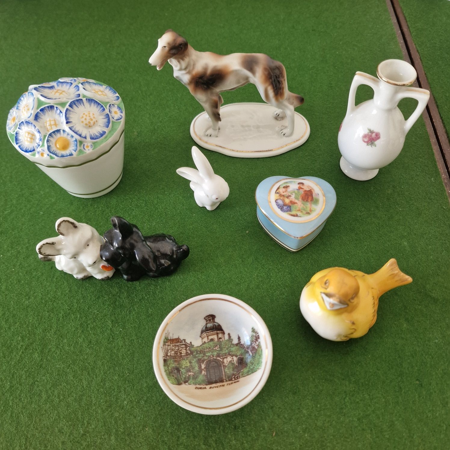 Lote de 8 peças EC Candal