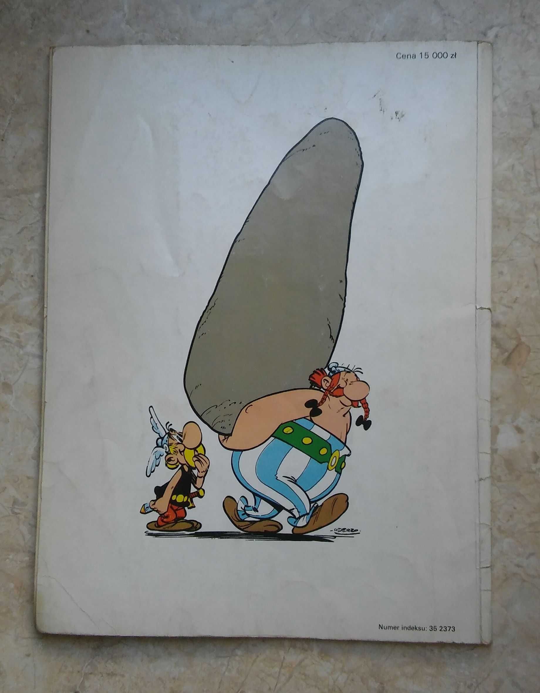 Komiks Asterix gladiator