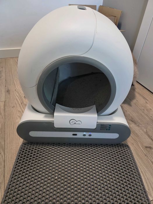 Samoczyszcząca kuweta dla kota, aplikacja