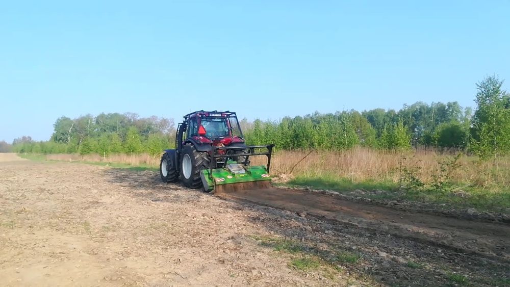 wycinka drzew za drewno, pielegnacja i  mulczowanie terenów